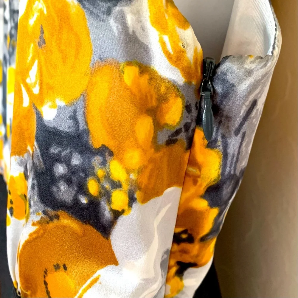 J.Crew Silk Wool Floral Dress Sz 4